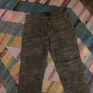 Sanctuary Camo Cropped Pants